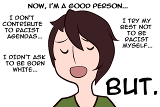 Illustration for article titled "White Privilege" Webcomic Garners Death Threats